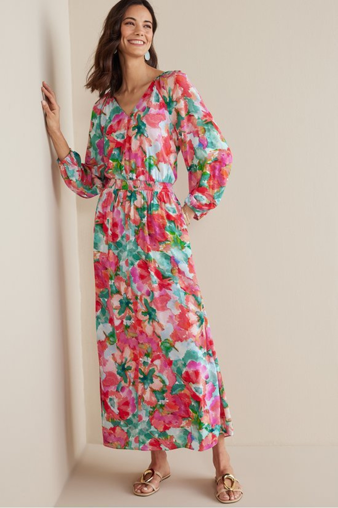 Evalina Maxi Dress - Soft Surroundings Outlet