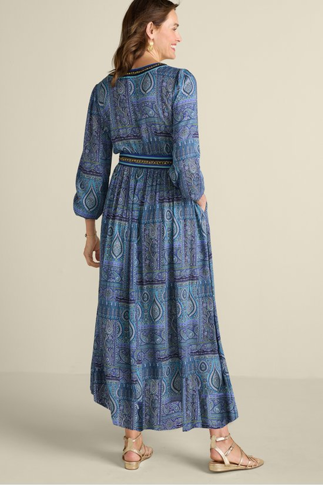 Eugenie Maxi Dress - Soft Surroundings Outlet