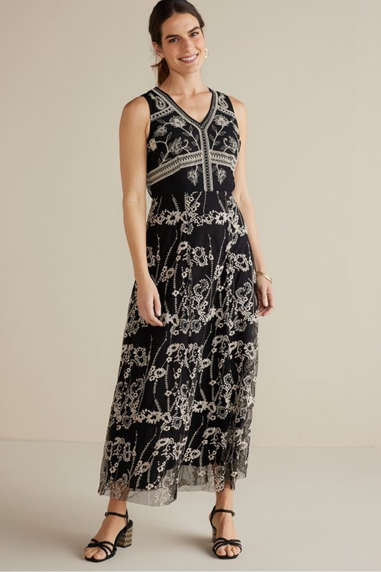 Olivia Maxi Dress - Soft Surroundings Outlet