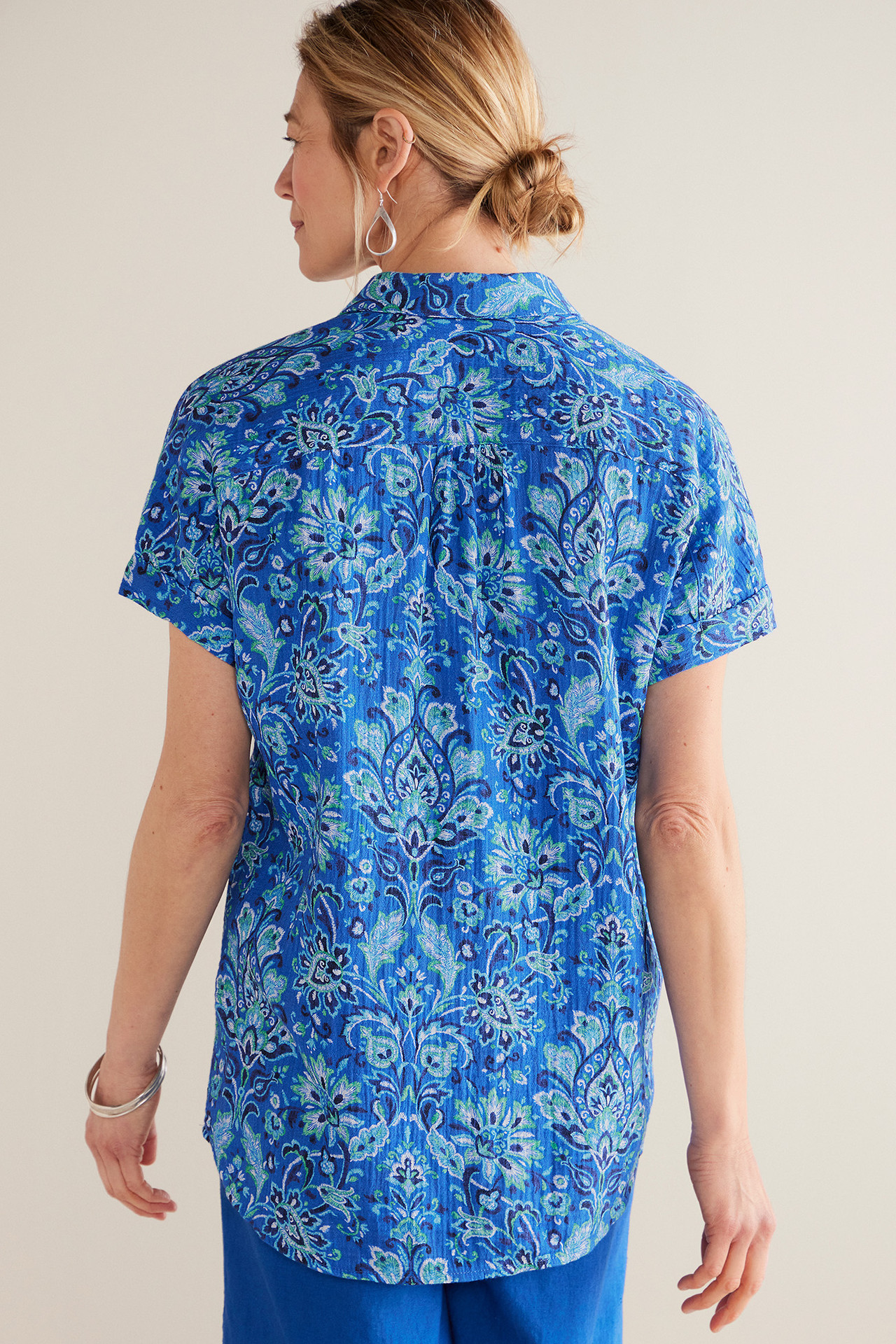 Je Veux Gauze Top - Soft Surroundings Outlet