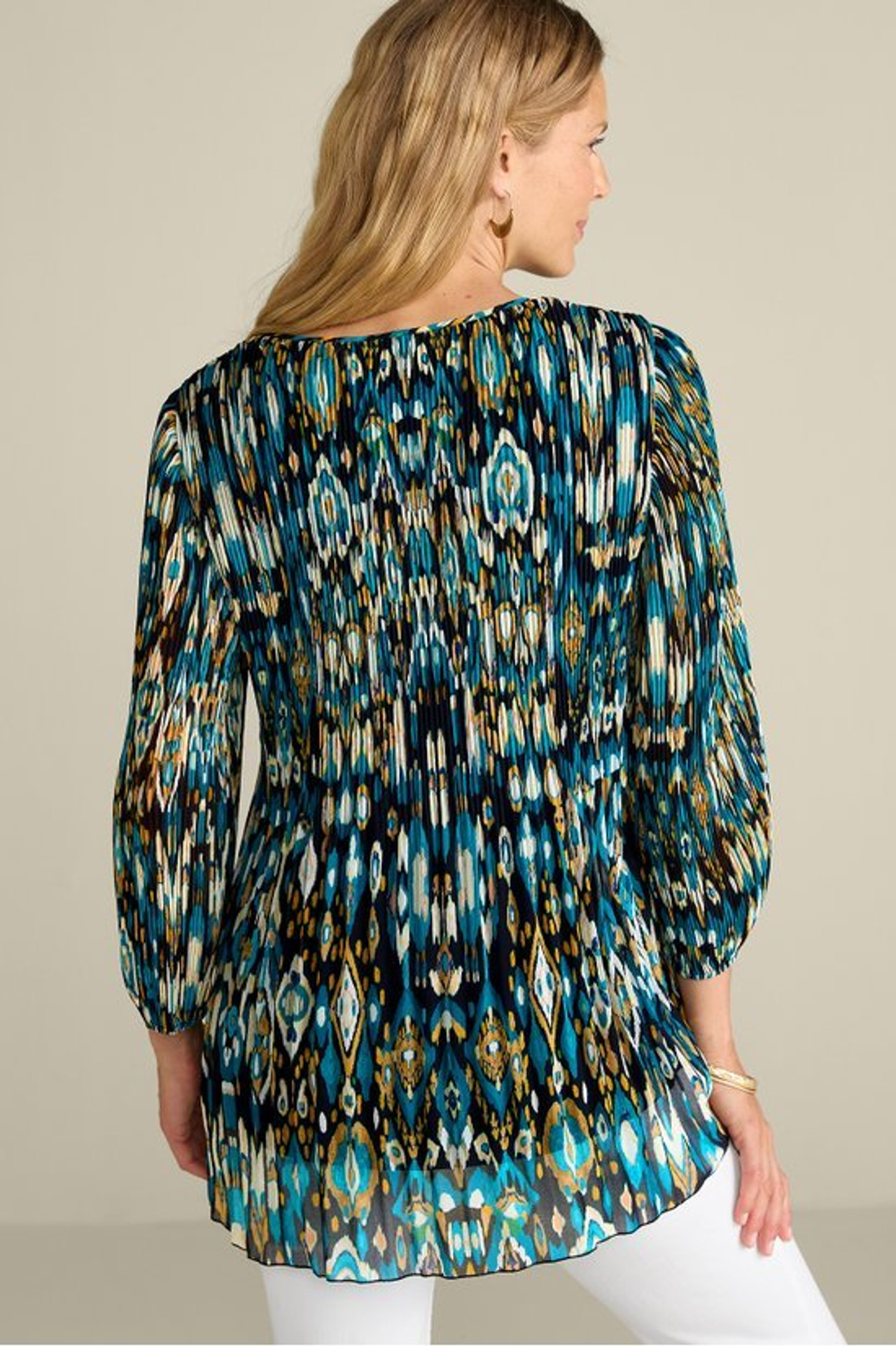 Imrie 3/4 Sleeve Tunic - Soft Surroundings Outlet