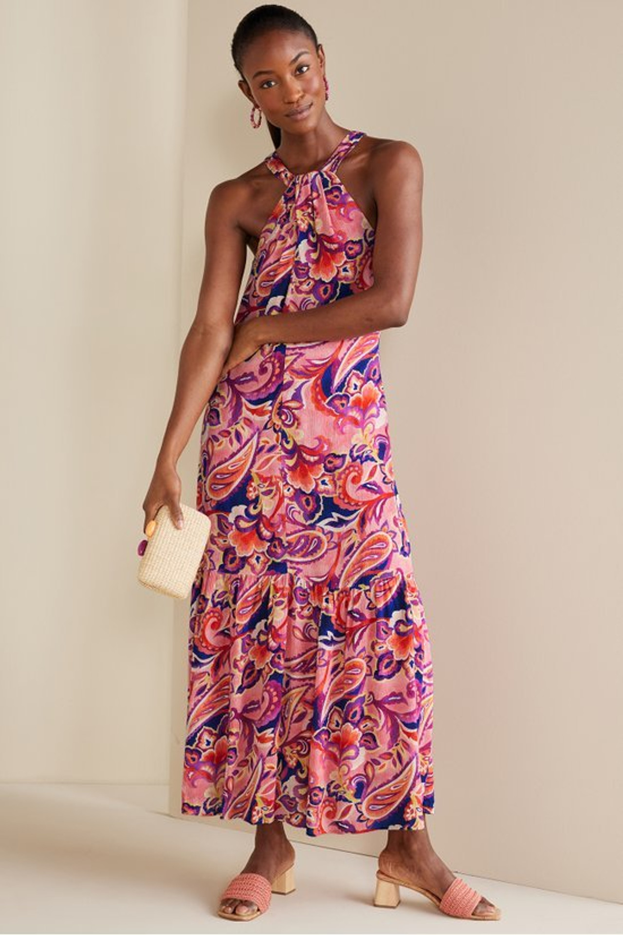 Nalani Gauze Maxi Dress - Soft Surroundings Outlet