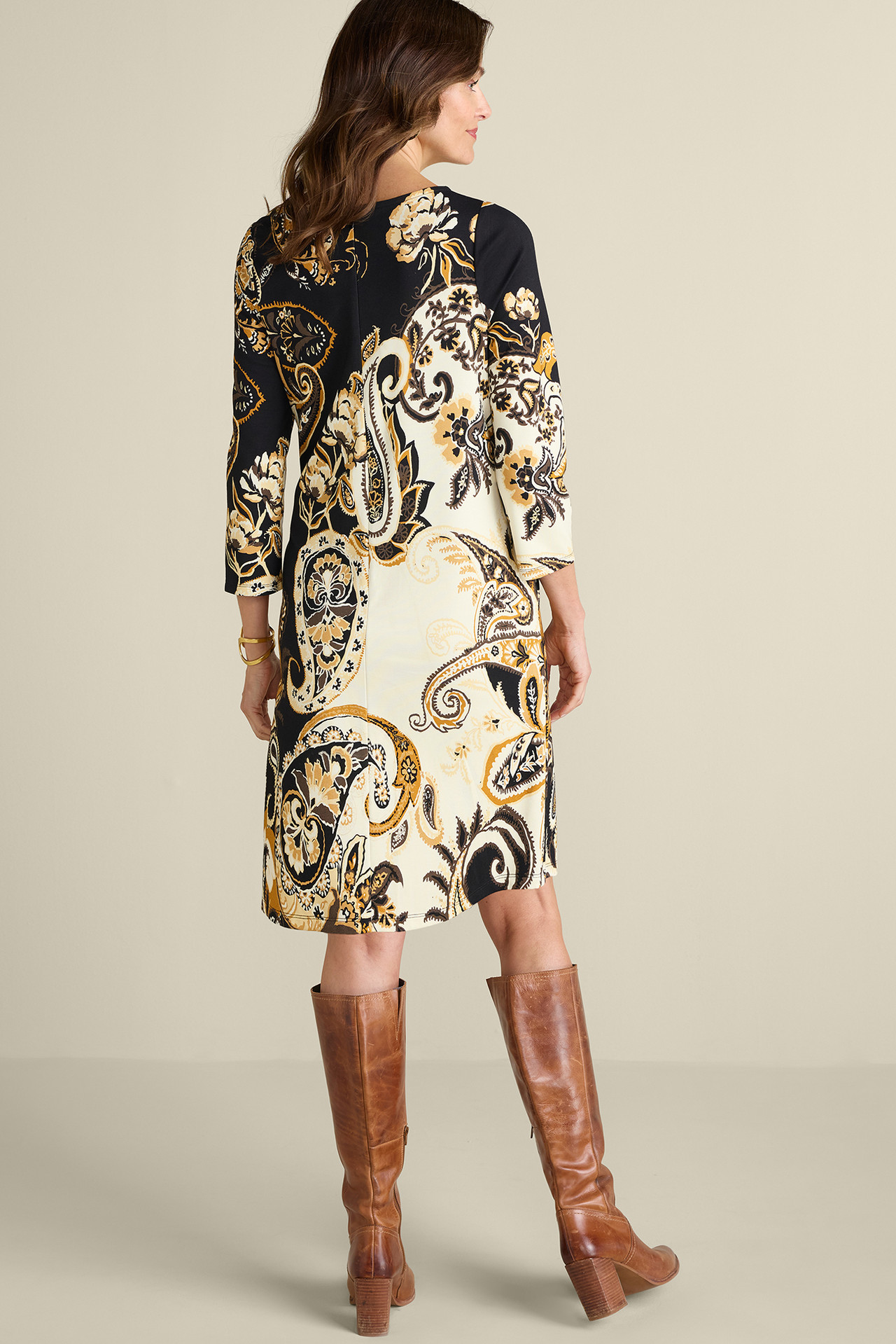 Clotilde Ponte Dress - Soft Surroundings Outlet