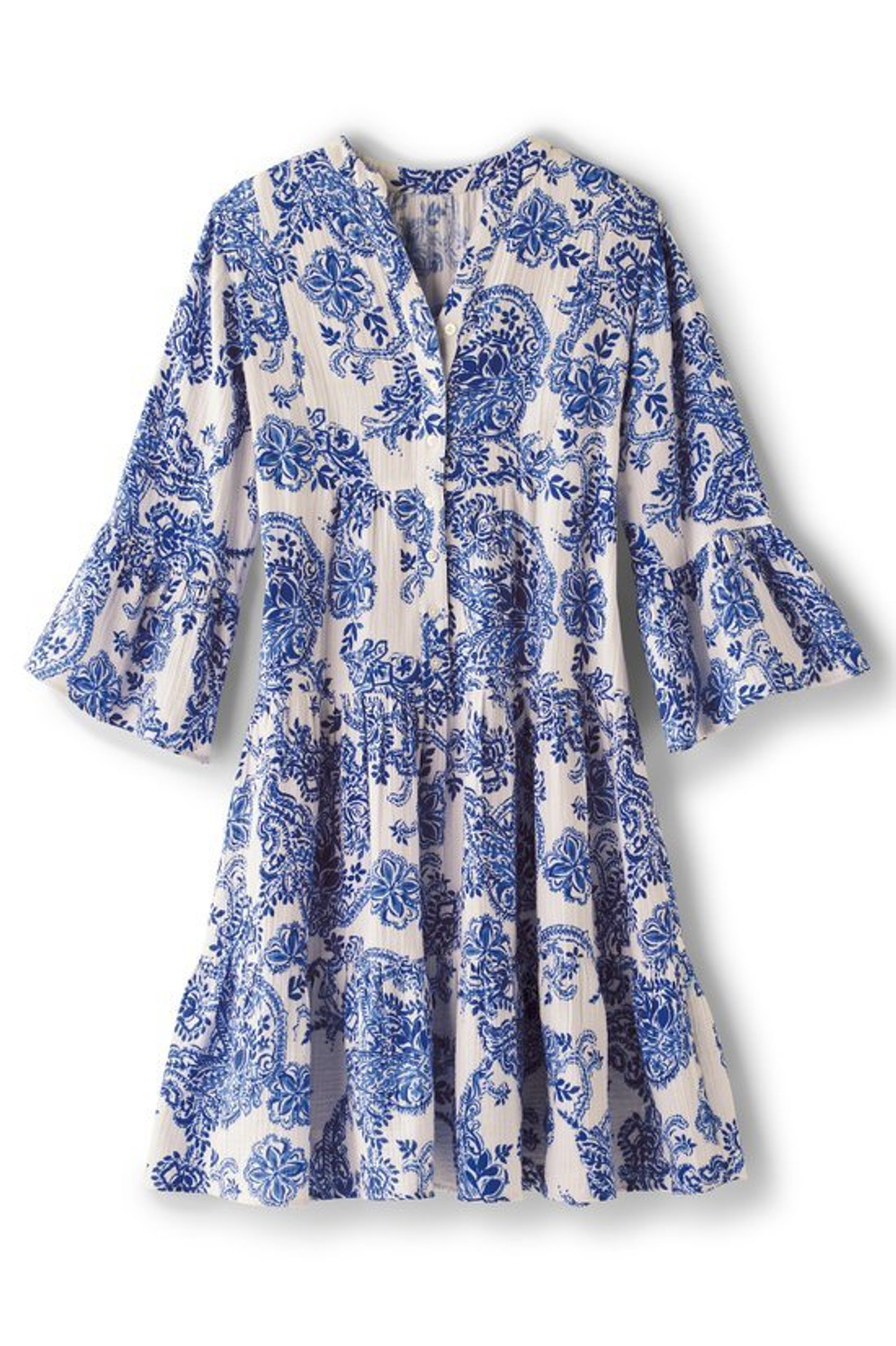 Karis Gauze Short Dress - Soft Surroundings Outlet