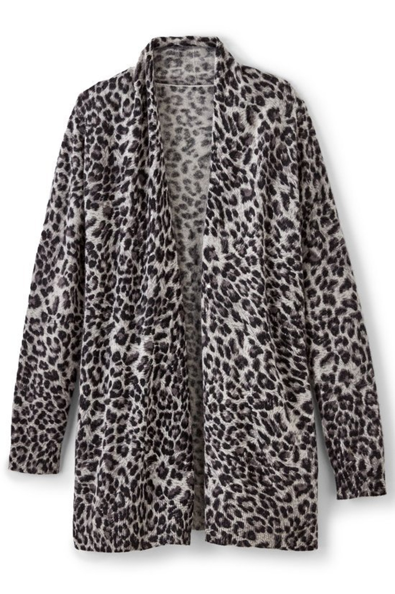 Sibyl Cashmere Printed Cardigan - Soft Surroundings Outlet