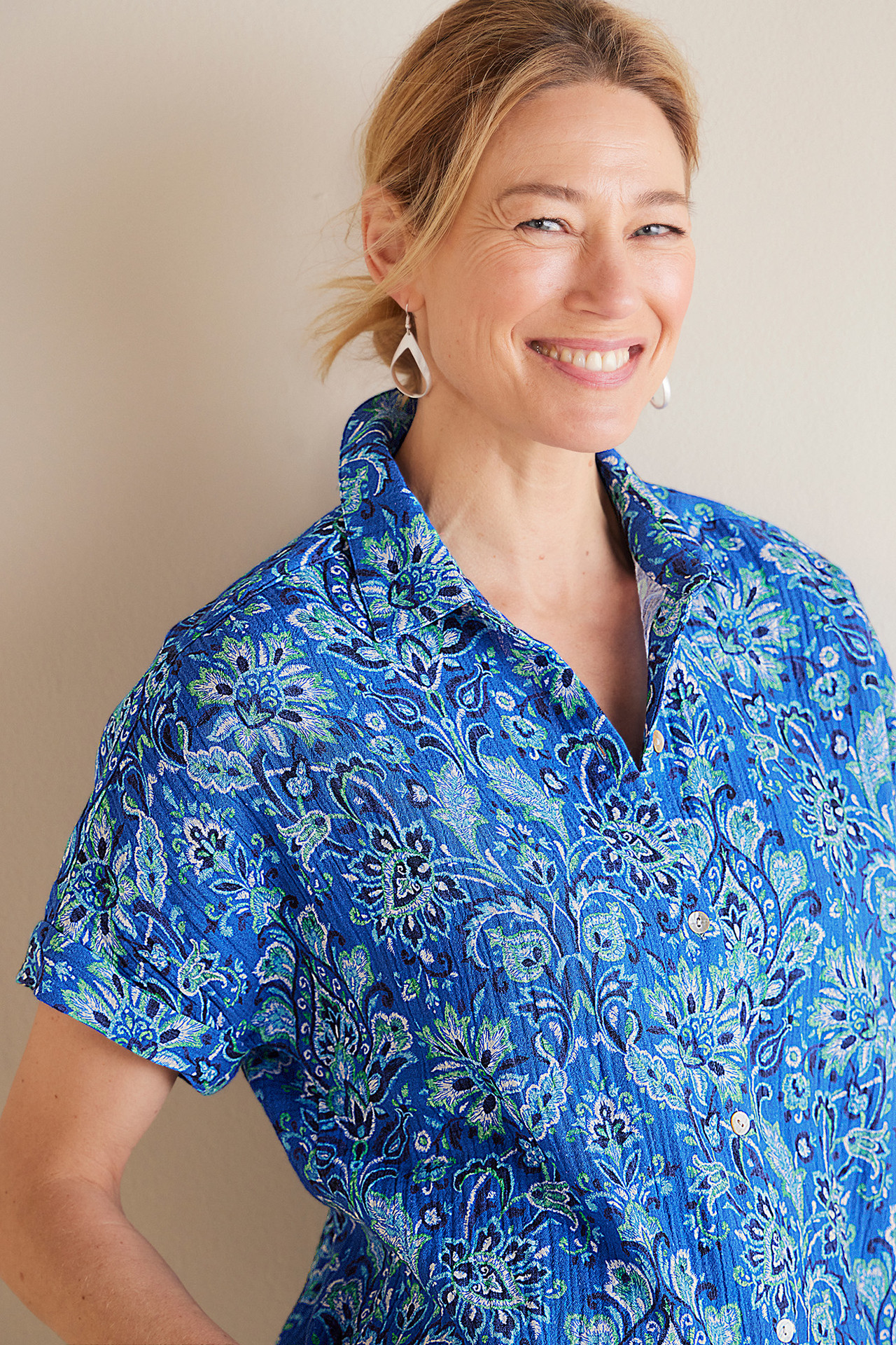 Je Veux Gauze Top - Soft Surroundings Outlet