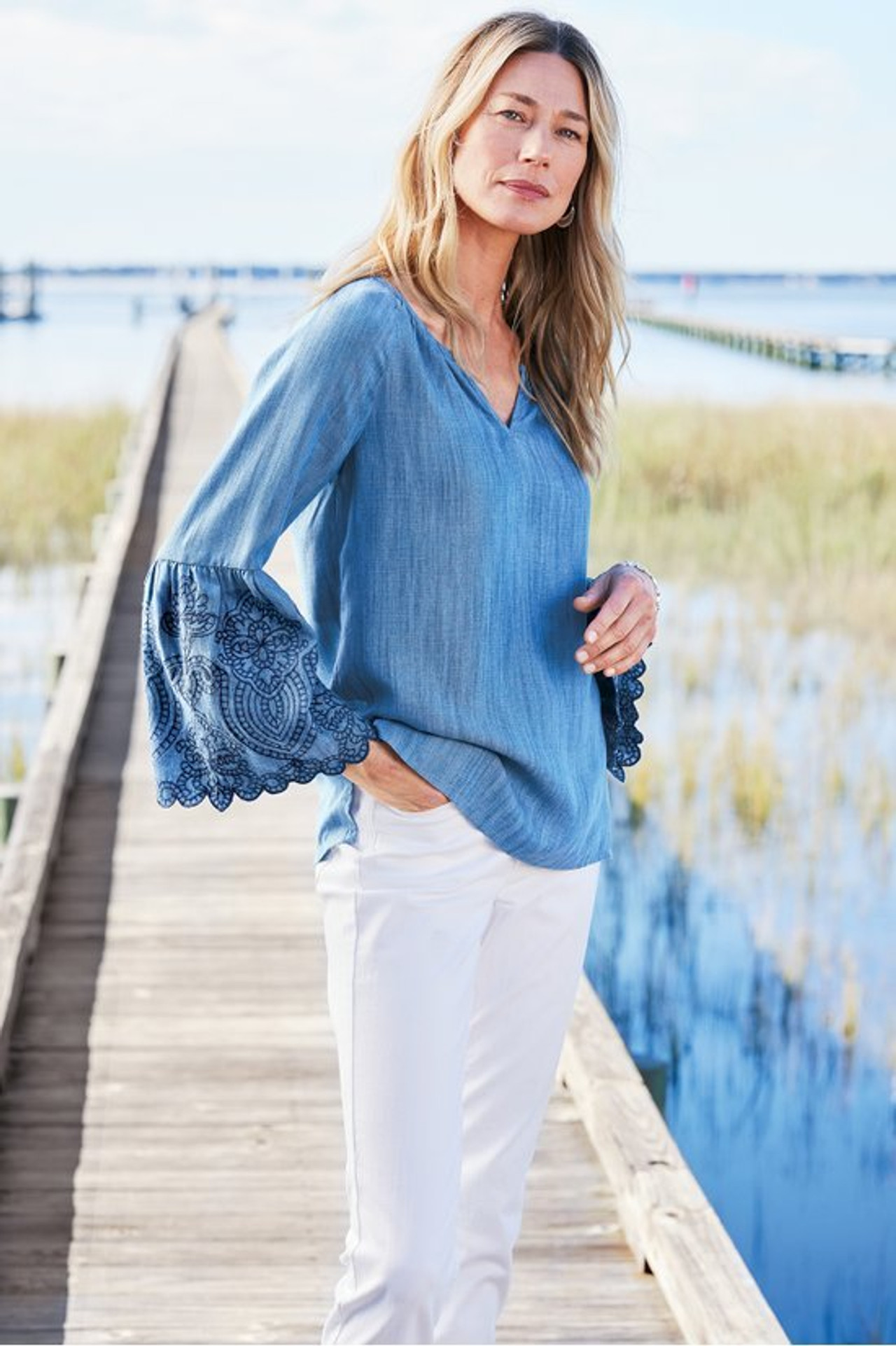 Misty TENCEL™ Shirt - Soft Surroundings Outlet
