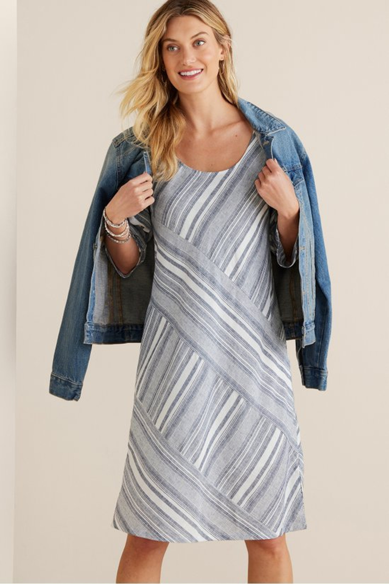 Sonya Linen Dress - Soft Surroundings Outlet