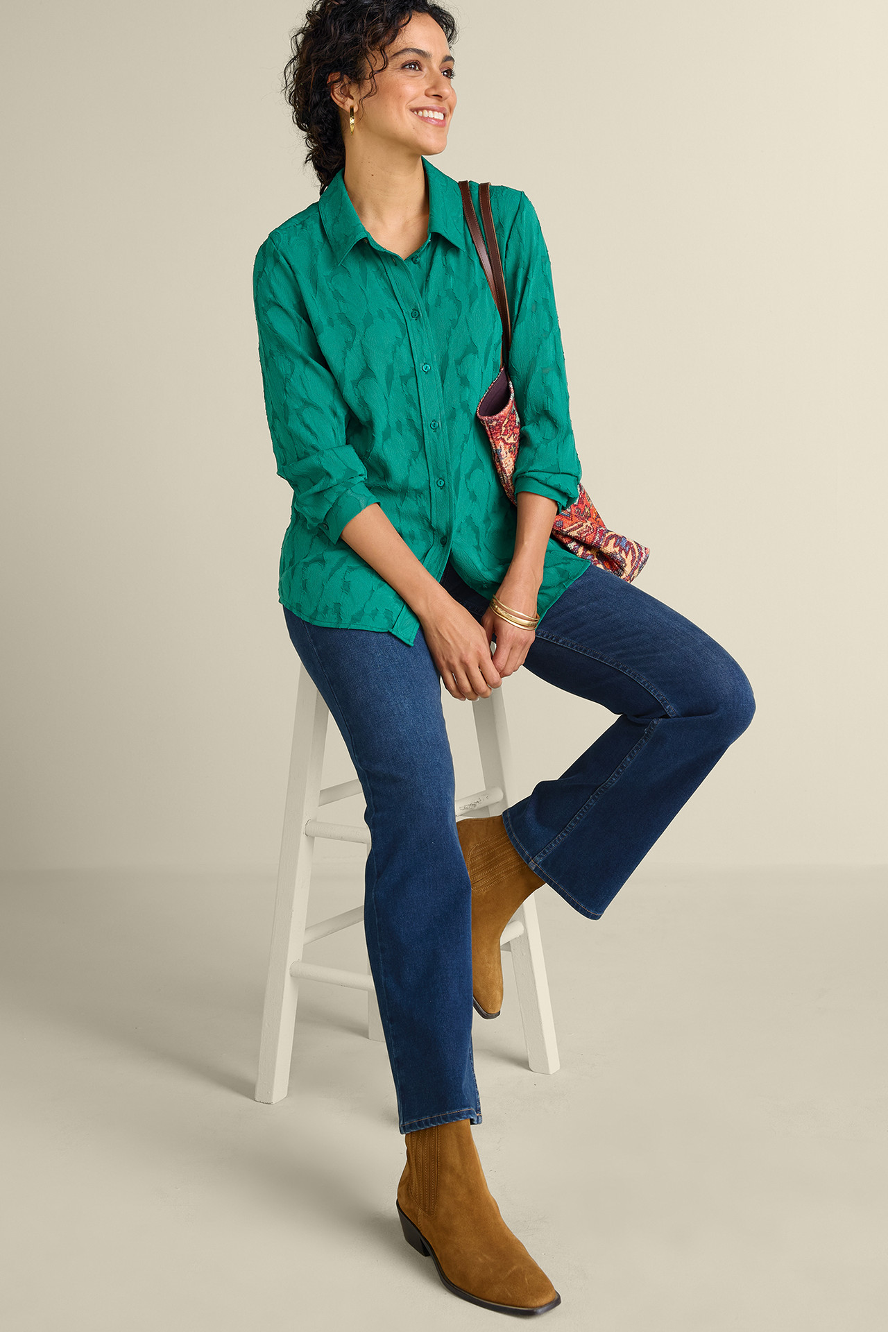 Matine Jacquard Tunic & Cami - Soft Surroundings Outlet