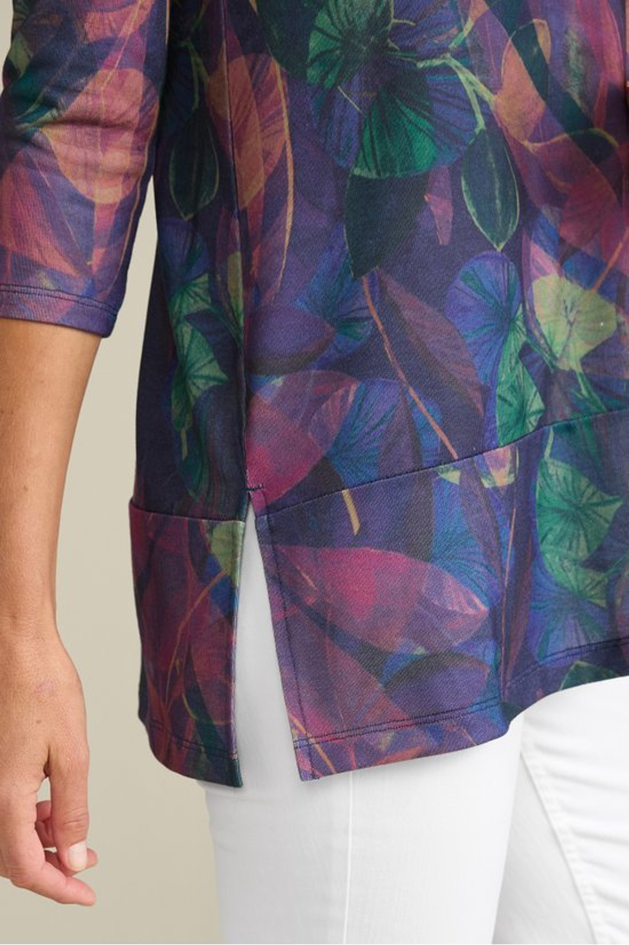 Alila 3/4 Sleeve Tunic - Soft Surroundings Outlet