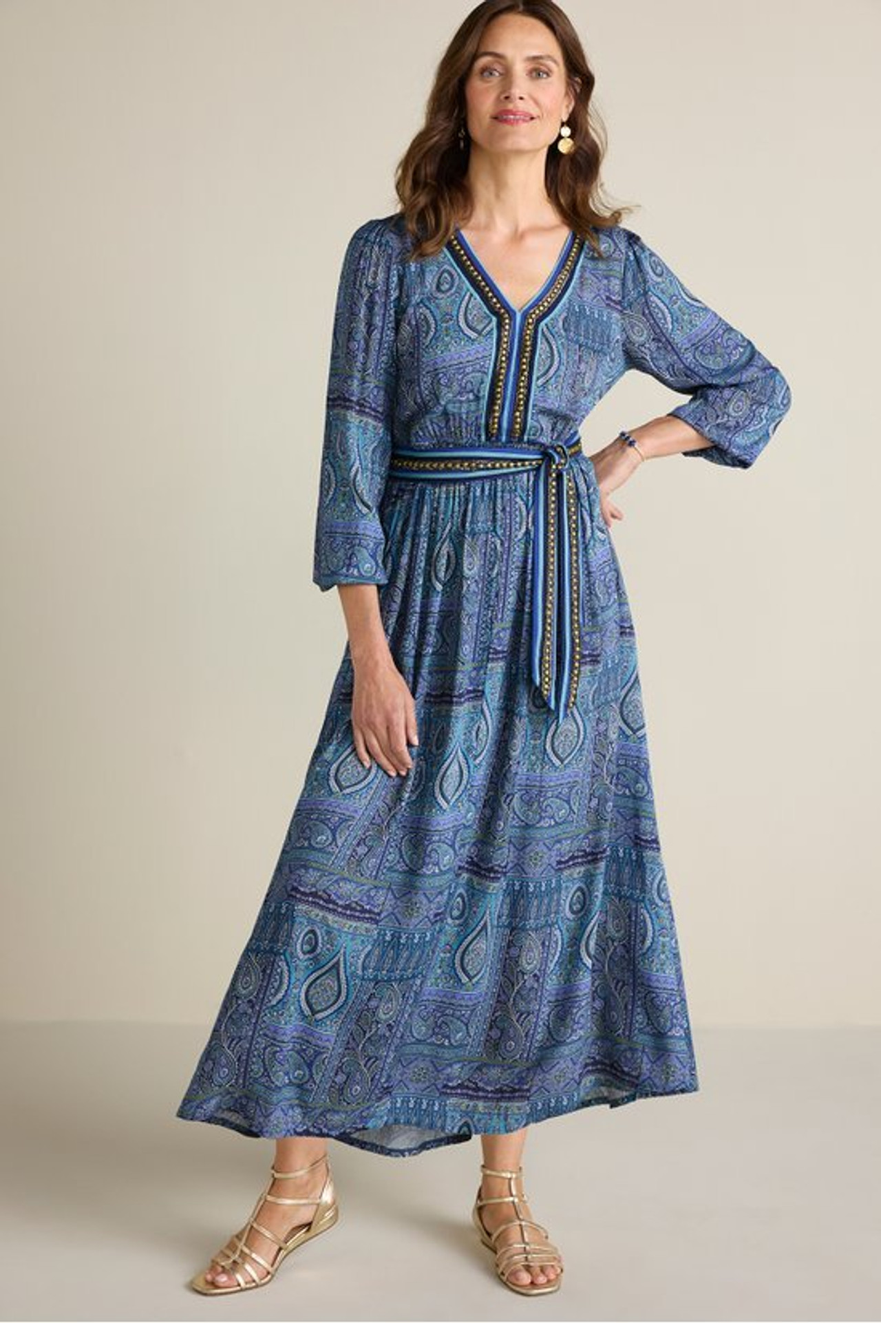 Eugenie Maxi Dress - Soft Surroundings Outlet