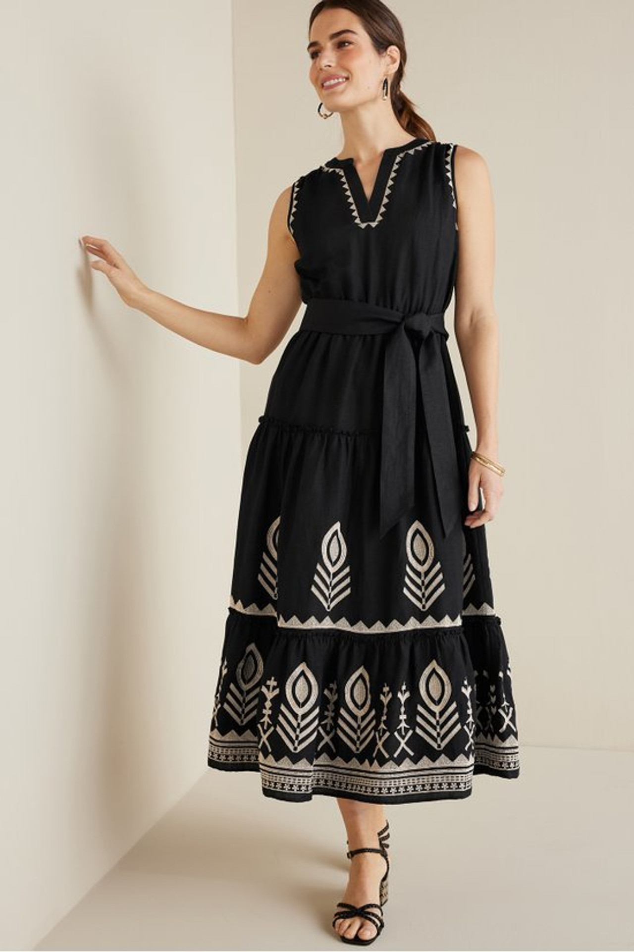 Fernanda Midi Dress - Soft Surroundings Outlet