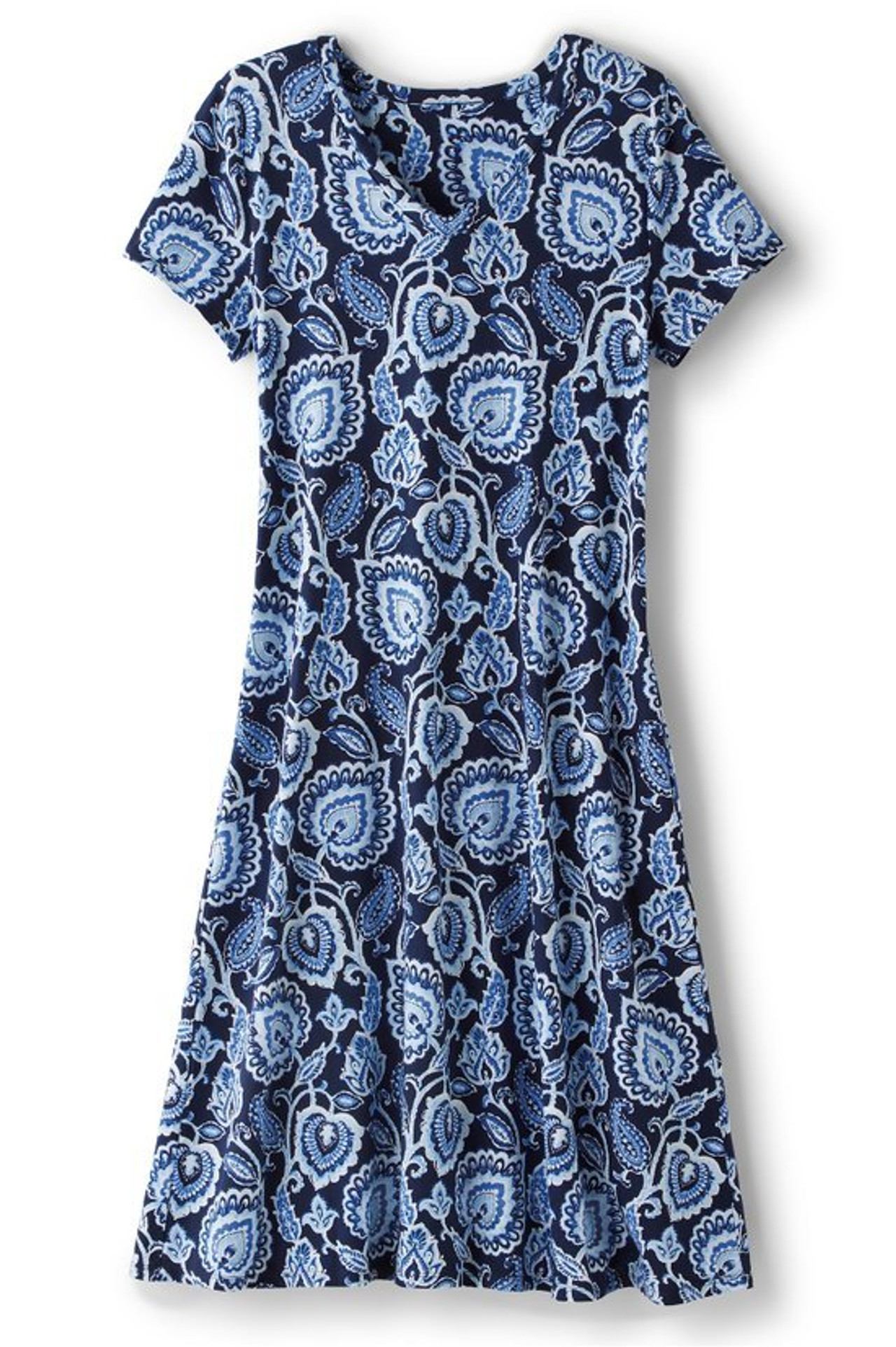 SoftEssential™ Supima® T-Shirt Dress - Soft Surroundings Outlet