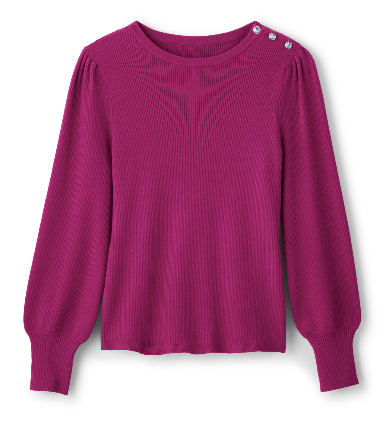 Tyla Button Shoulder Sweater - Soft Surroundings Outlet