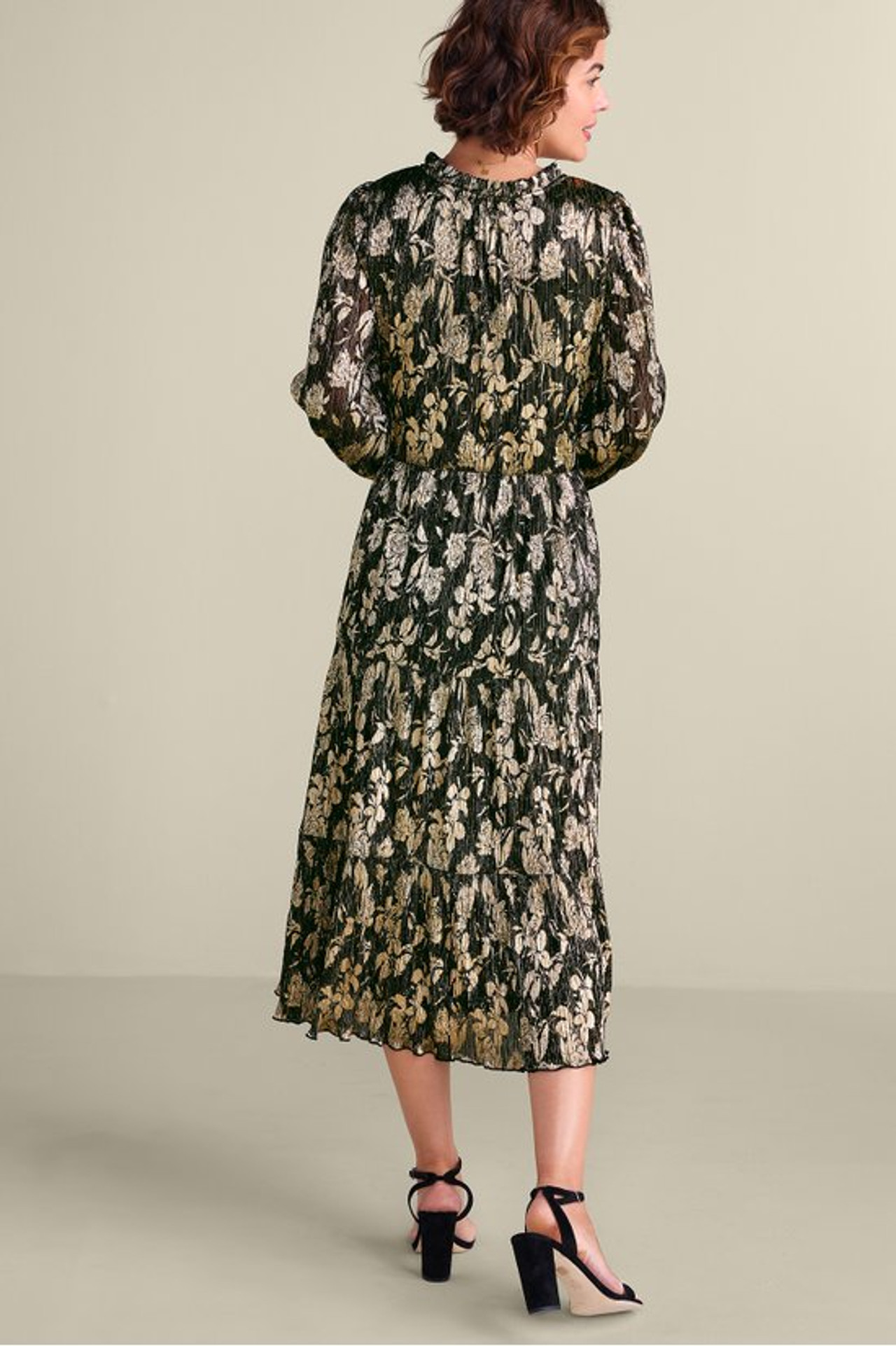 Jobelle Shimmer Midi Dress - Soft Surroundings Outlet