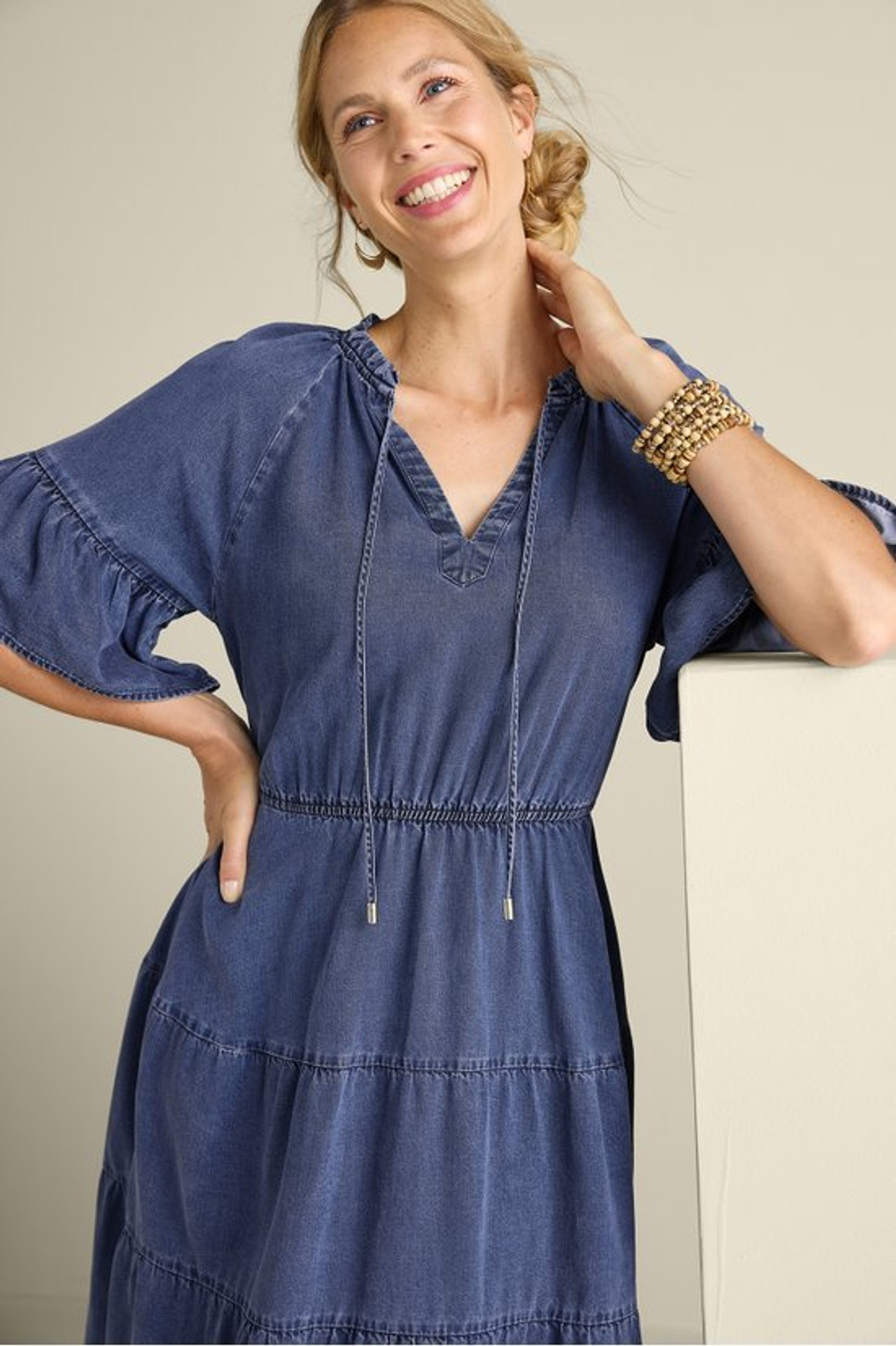 Jessanne TENCEL™ Midi Dress - Soft Surroundings Outlet