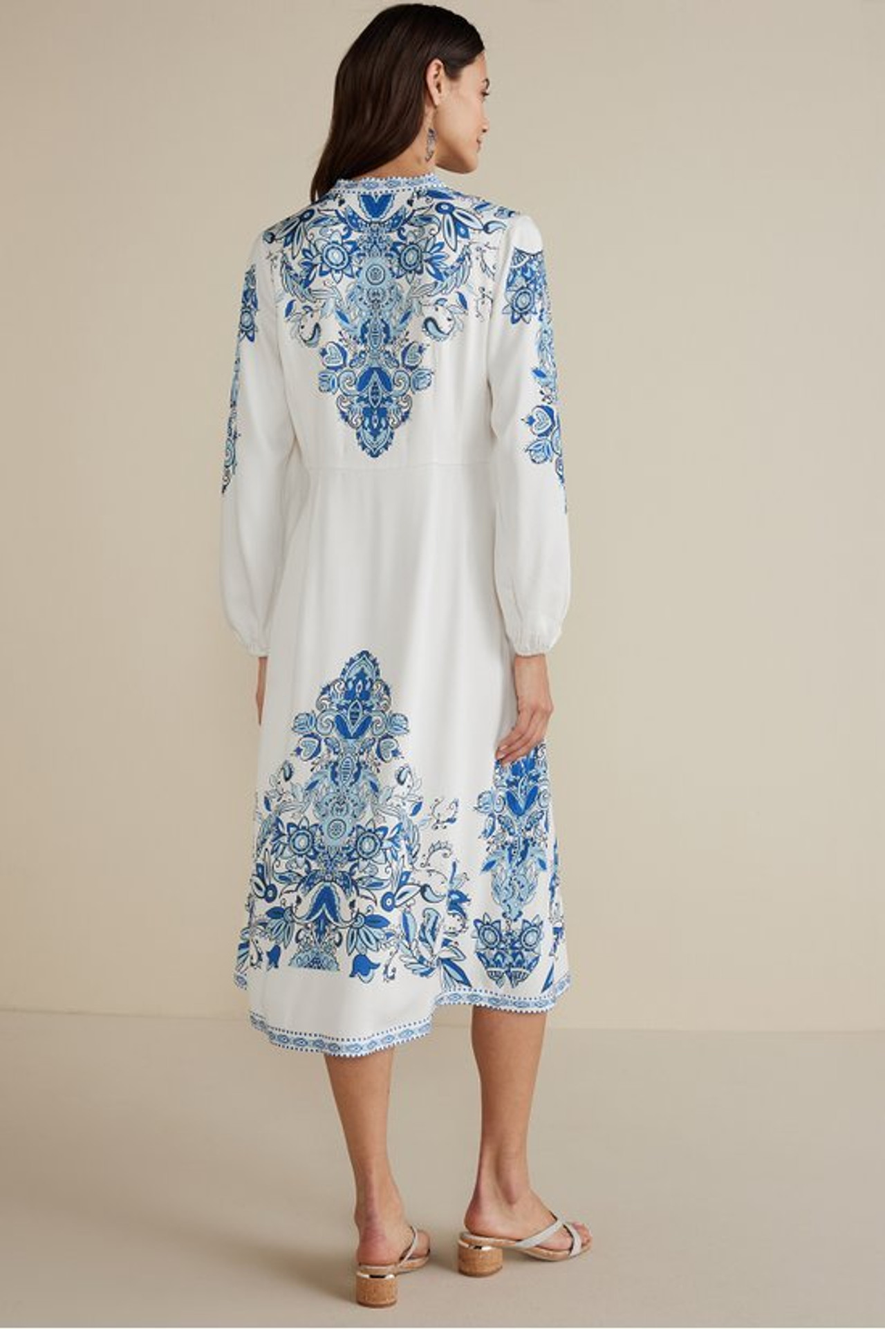 Louise Midi Dress - Soft Surroundings Outlet