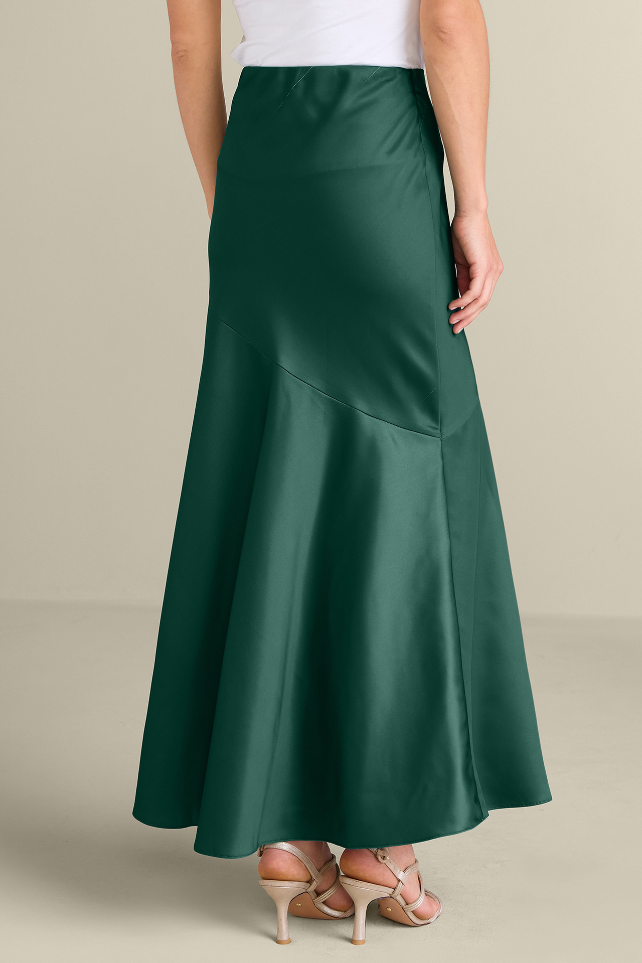 Blaise Satin Skirt - Soft Surroundings Outlet