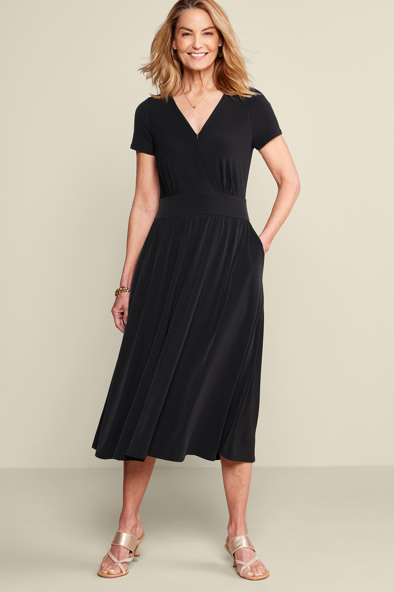 Penelope Midi Dress - Soft Surroundings Outlet