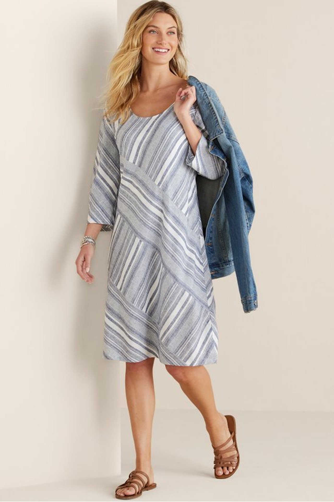 Sonya Linen Dress - Soft Surroundings Outlet