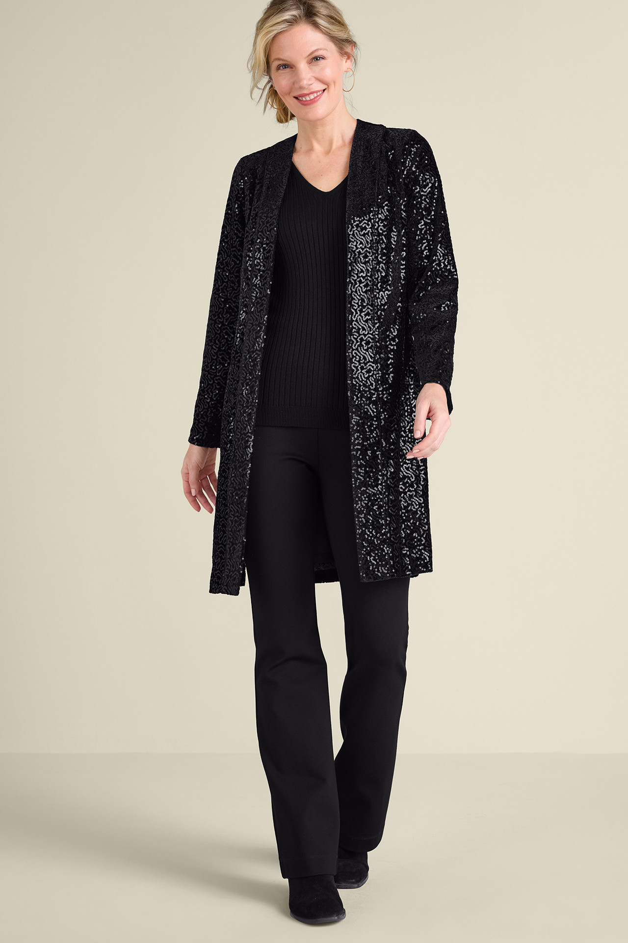 Valetta Sequin Topper - Soft Surroundings Outlet