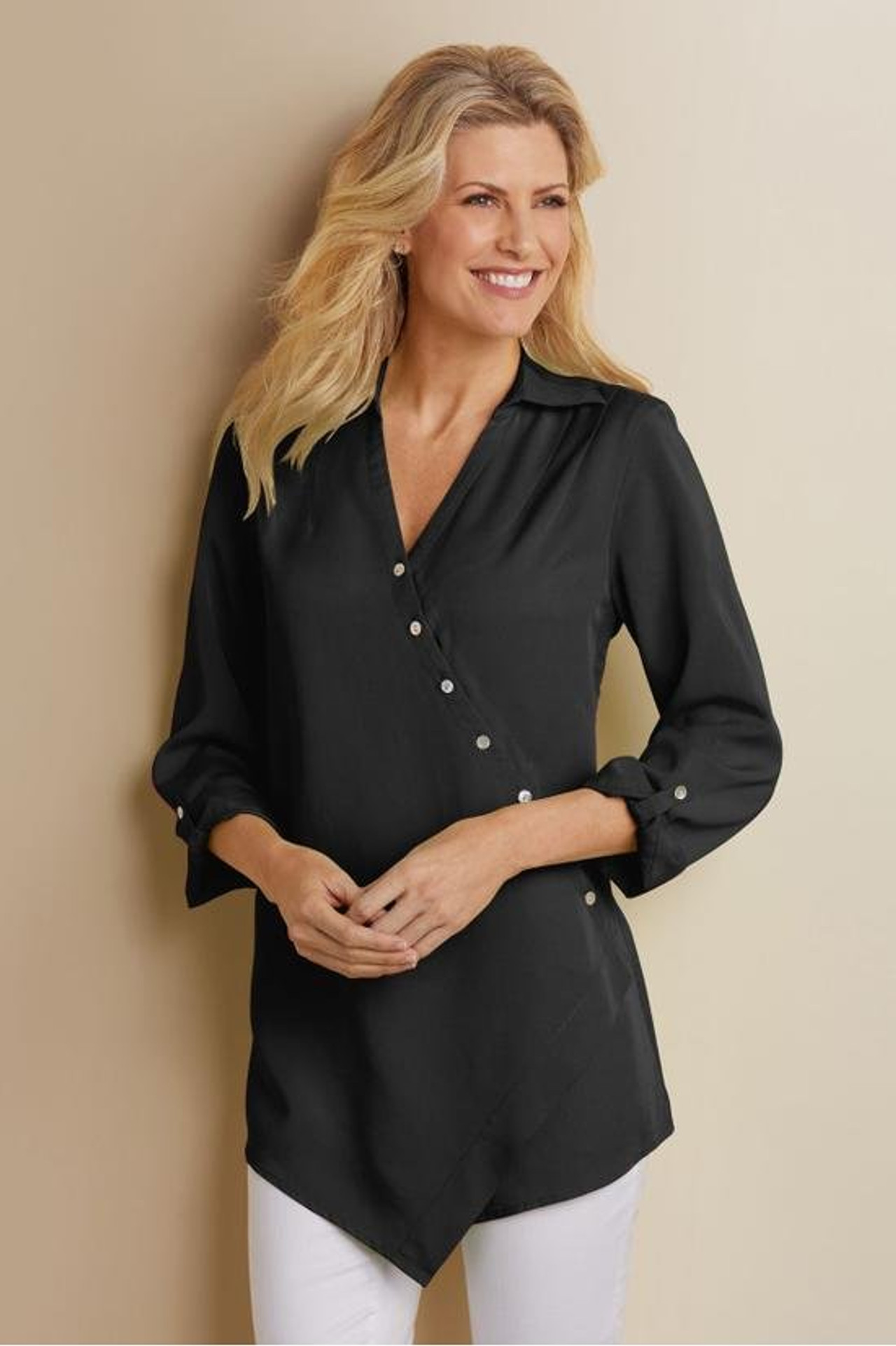 Washed TENCEL™ Tunic - Soft Surroundings Outlet