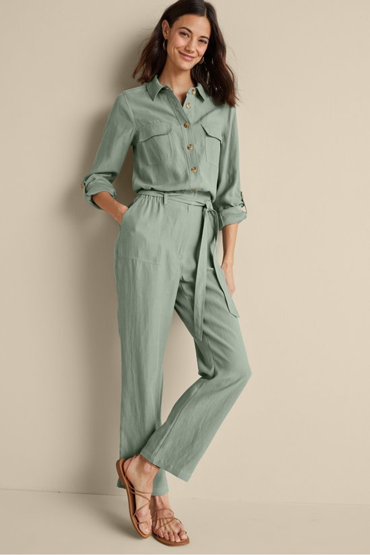 Kerry Jumpsuit - Soft Surroundings Outlet