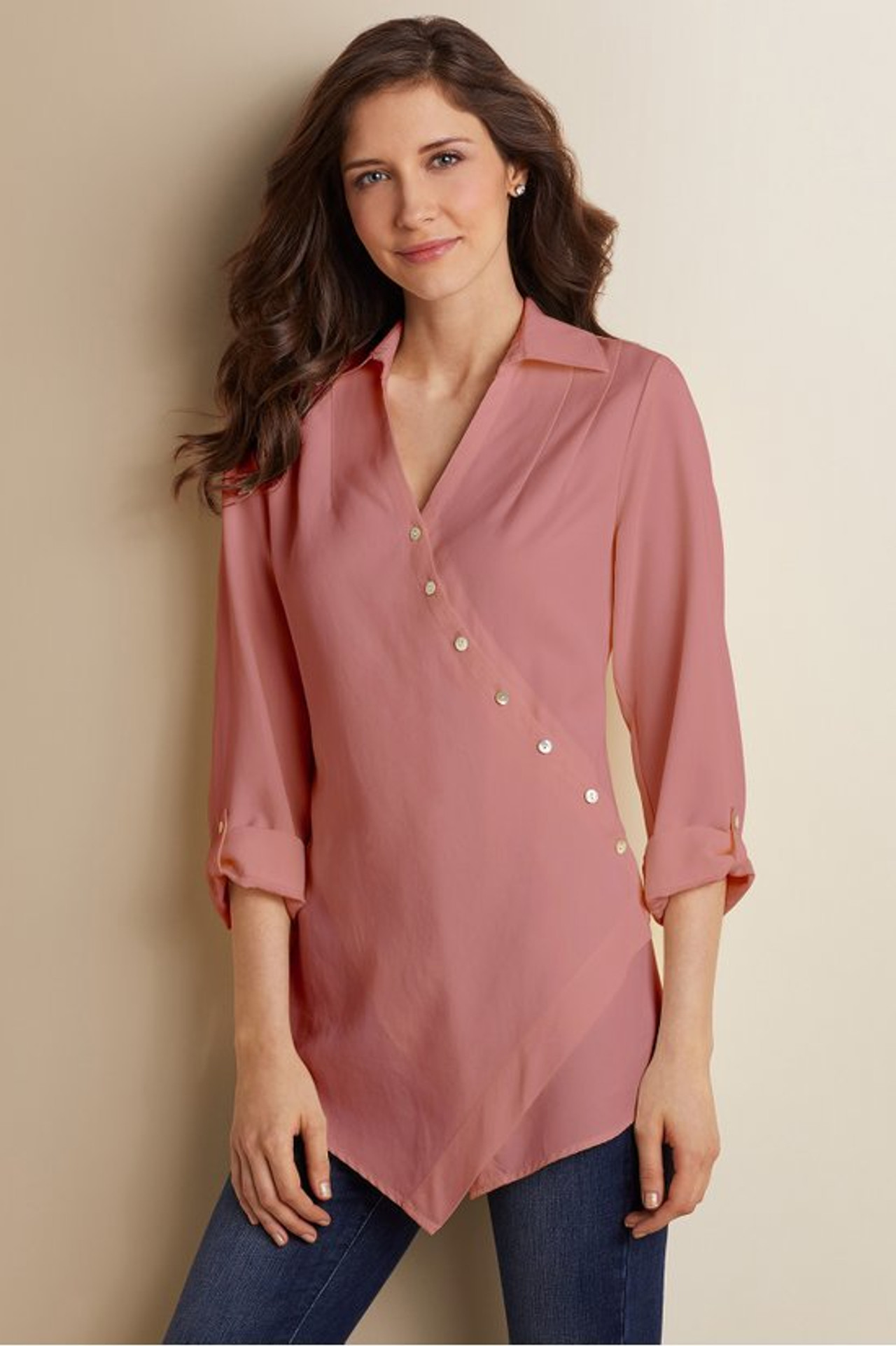 Washed TENCEL™ Tunic - Soft Surroundings Outlet