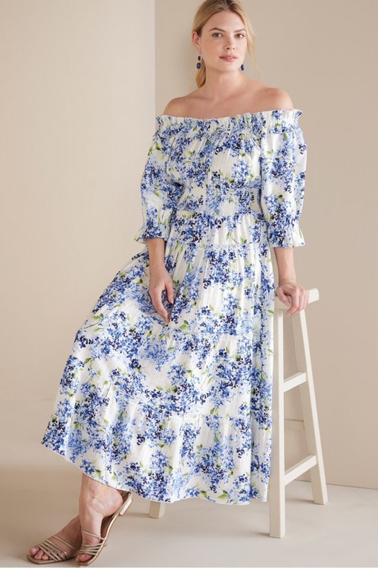 Rosana Maxi Dress - Soft Surroundings Outlet