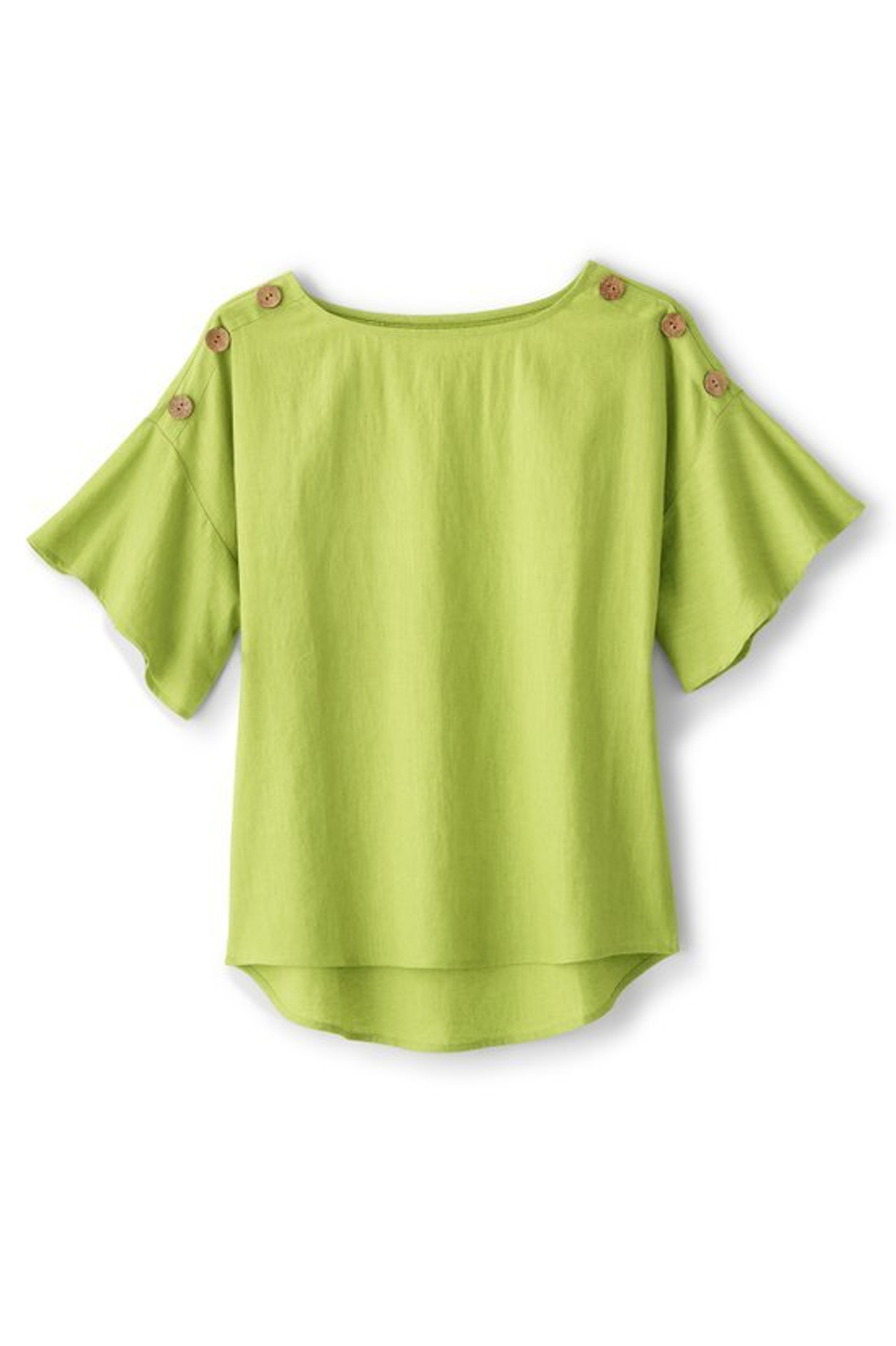 Andrea Linen Blend Pullover - Soft Surroundings Outlet