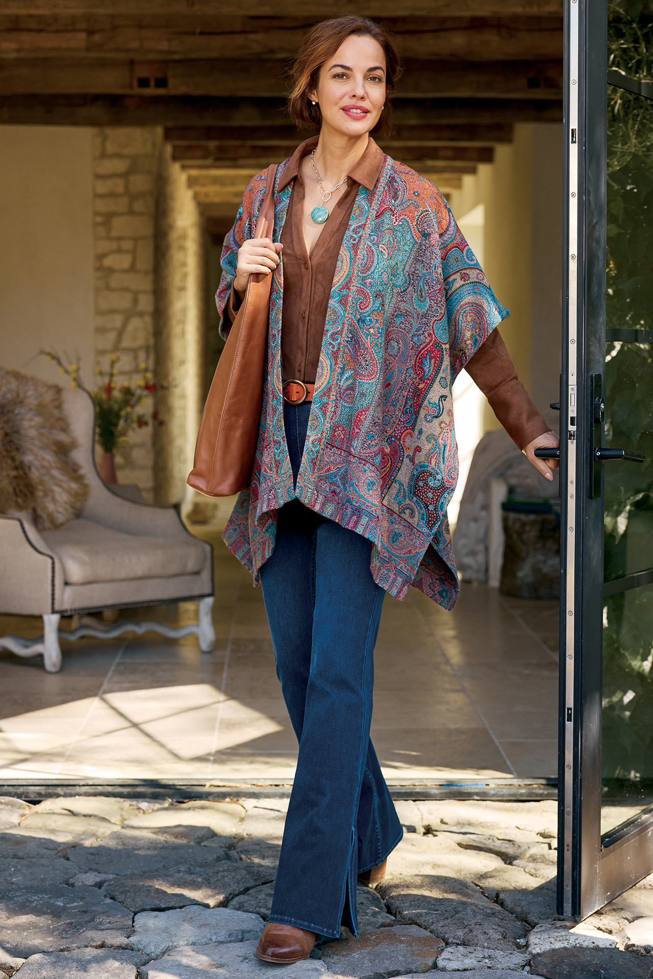 Vida Faux Suede Tunic - Soft Surroundings Outlet