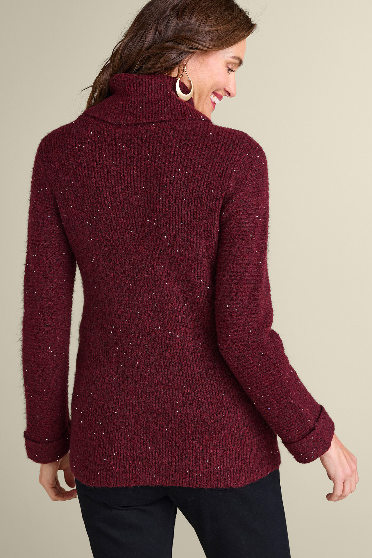 Linley Sequin Sweater - Soft Surroundings Outlet