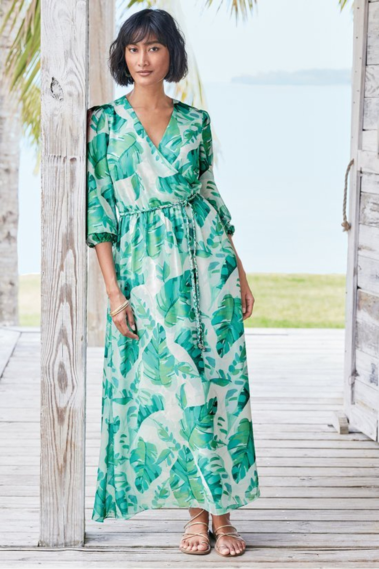 Kaia Maxi Dress - Soft Surroundings Outlet