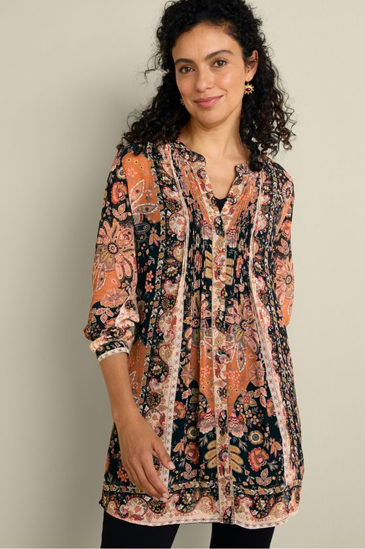 Makara Tunic Top & Tank - Soft Surroundings Outlet