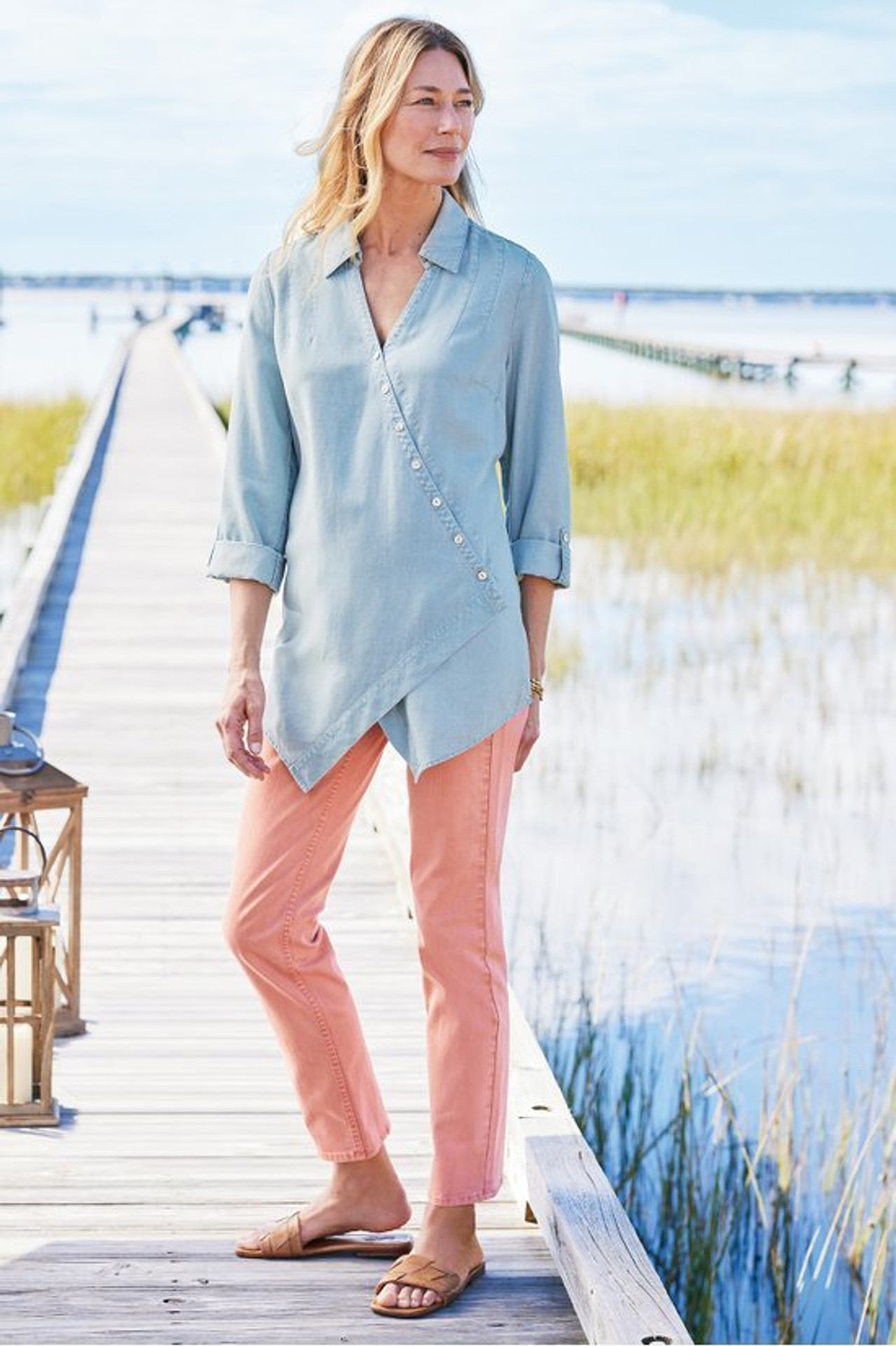 Washed TENCEL™ Tunic - Soft Surroundings Outlet