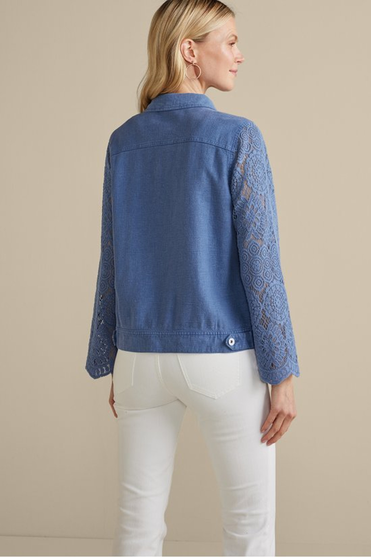 Varese Linen Blend Jacket - Soft Surroundings Outlet