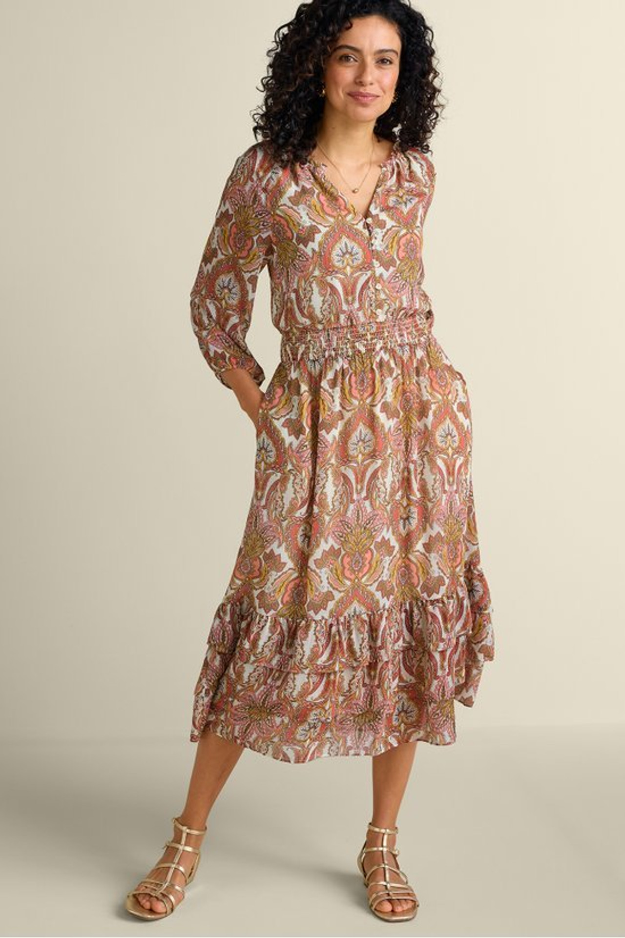 Betsey Midi Dress - Soft Surroundings Outlet