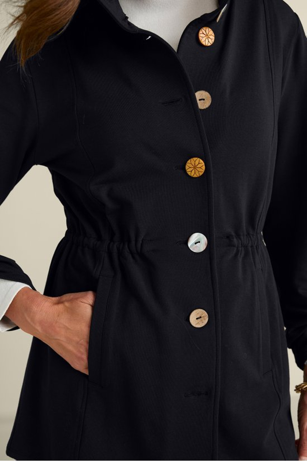 Caprice French Terry Jacket - Soft Surroundings Outlet