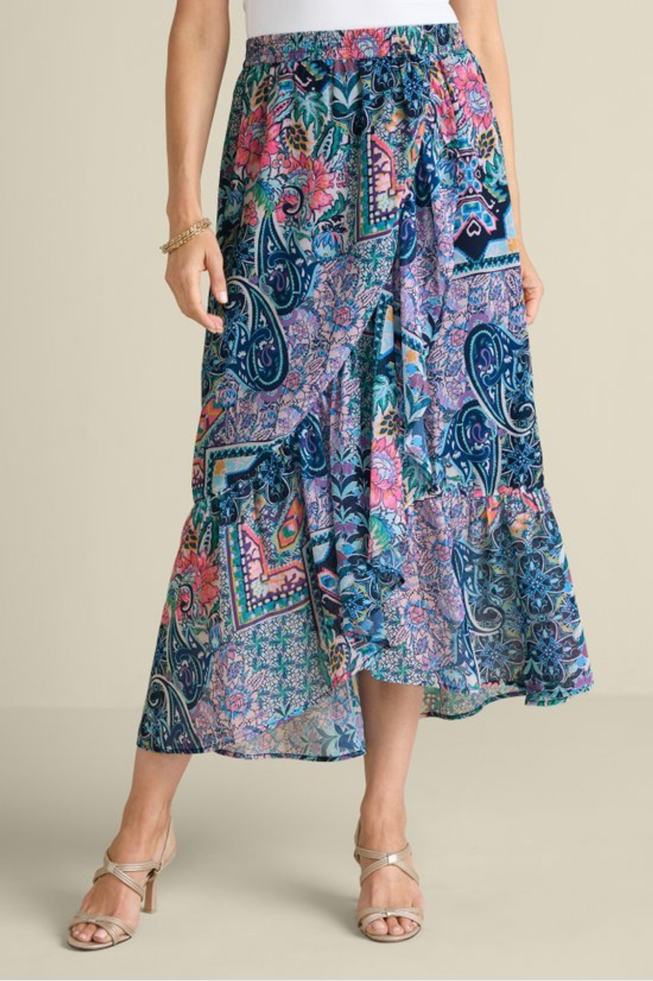 Sumarti Midi Skirt - Soft Surroundings Outlet
