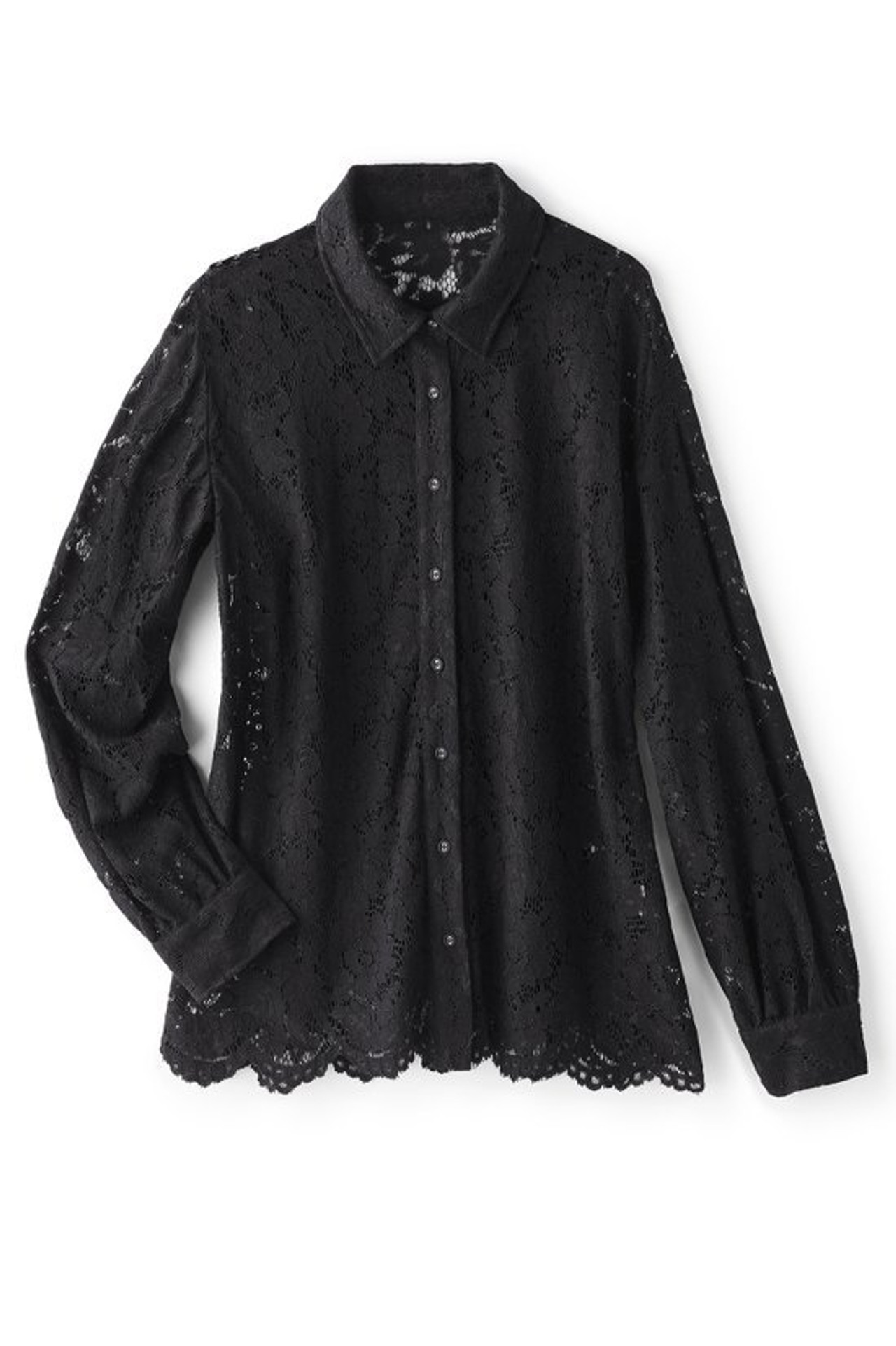 Lisa Lace Button Front - Soft Surroundings Outlet