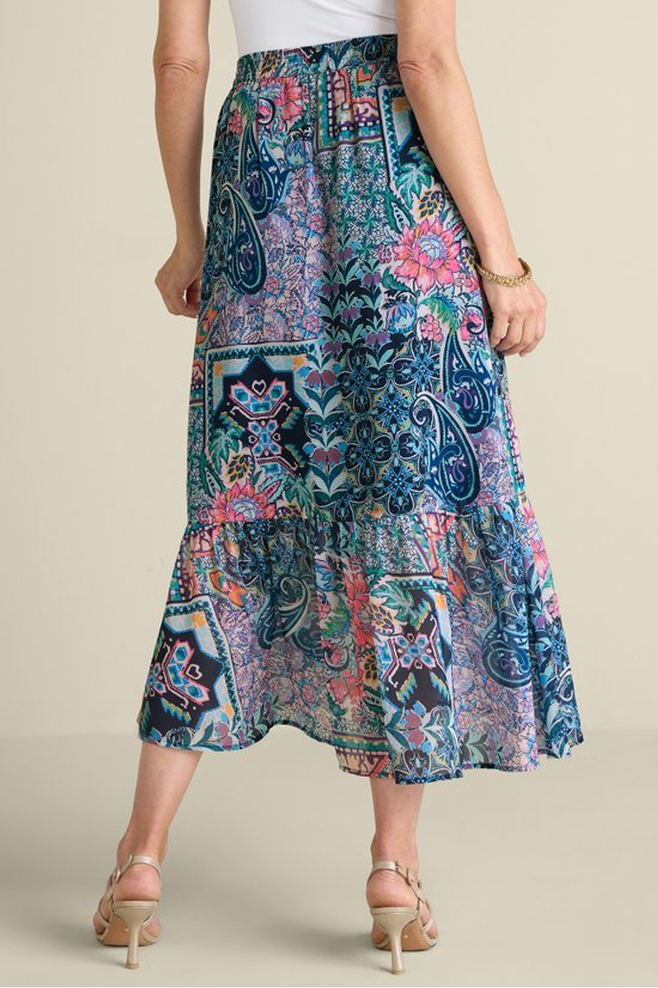 Sumarti Midi Skirt - Soft Surroundings Outlet