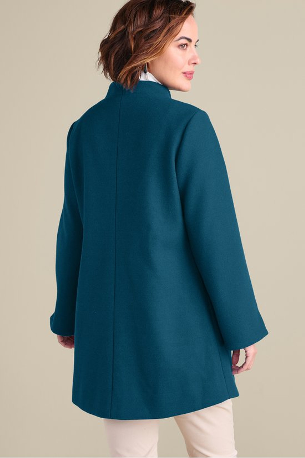 Rachel Swing Coat - Soft Surroundings Outlet