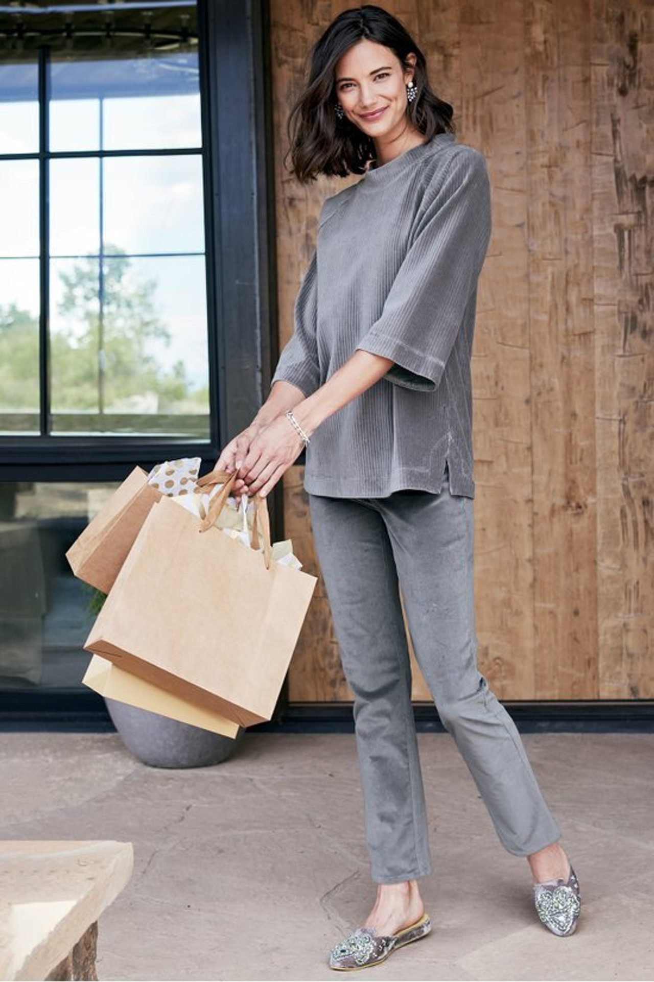 Samina Corduroy Pullover - Soft Surroundings Outlet