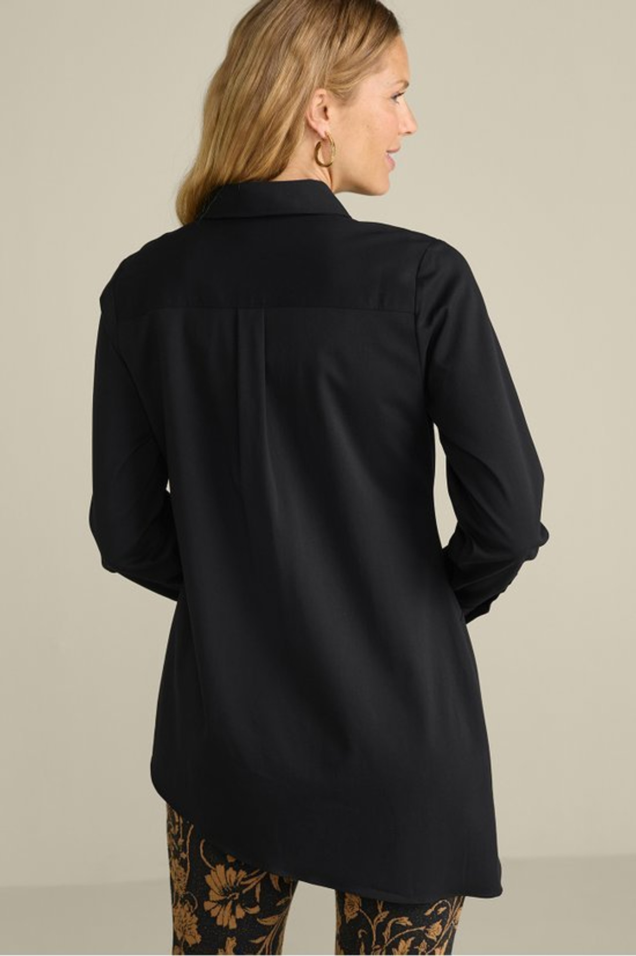 Jeanne Asymmetrical Tunic - Soft Surroundings Outlet