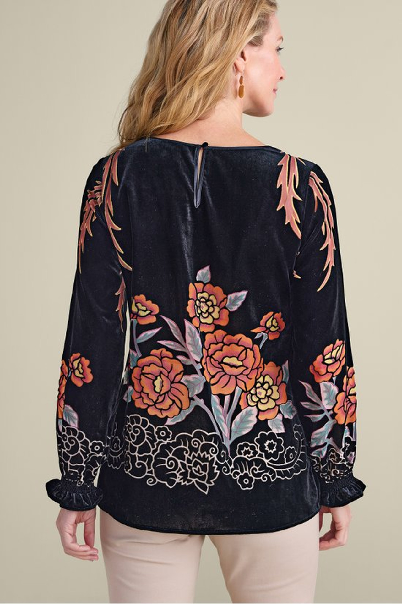 Brielle Velvet Top - Soft Surroundings Outlet