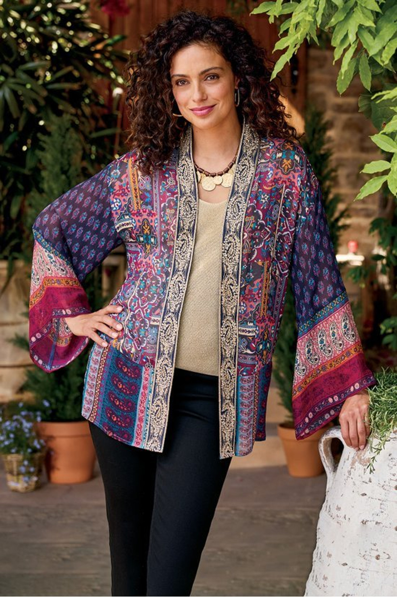 Cindra Topper - Soft Surroundings Outlet