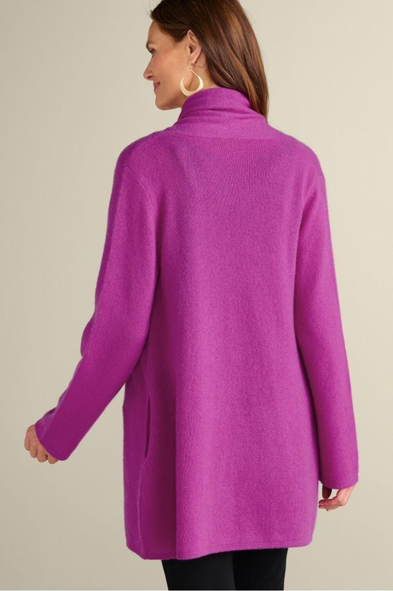 Izzy Cashmere Long Cardigan - Soft Surroundings Outlet