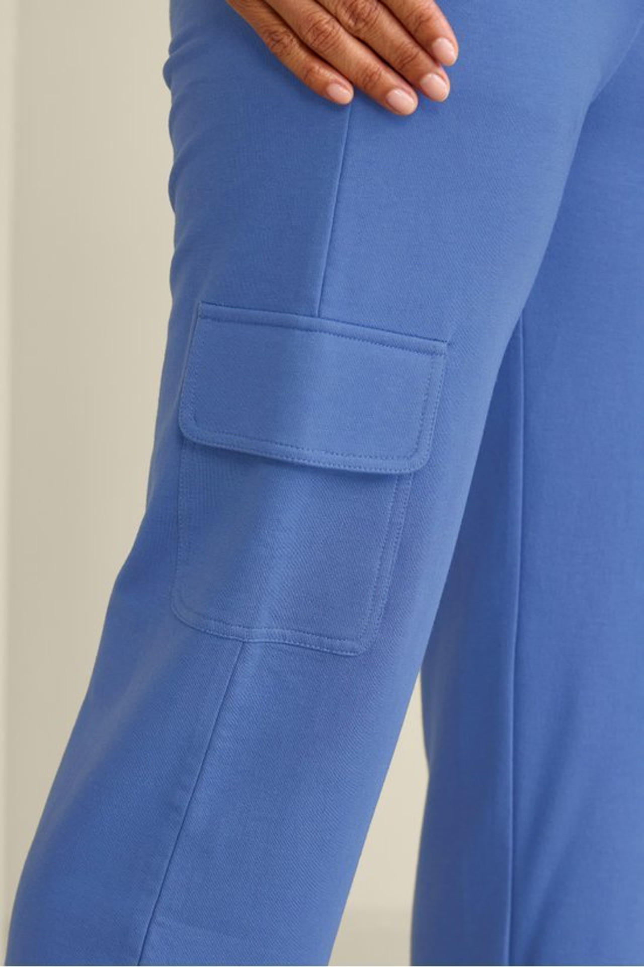 Birdie French Terry Cargo Pants - Soft Surroundings Outlet