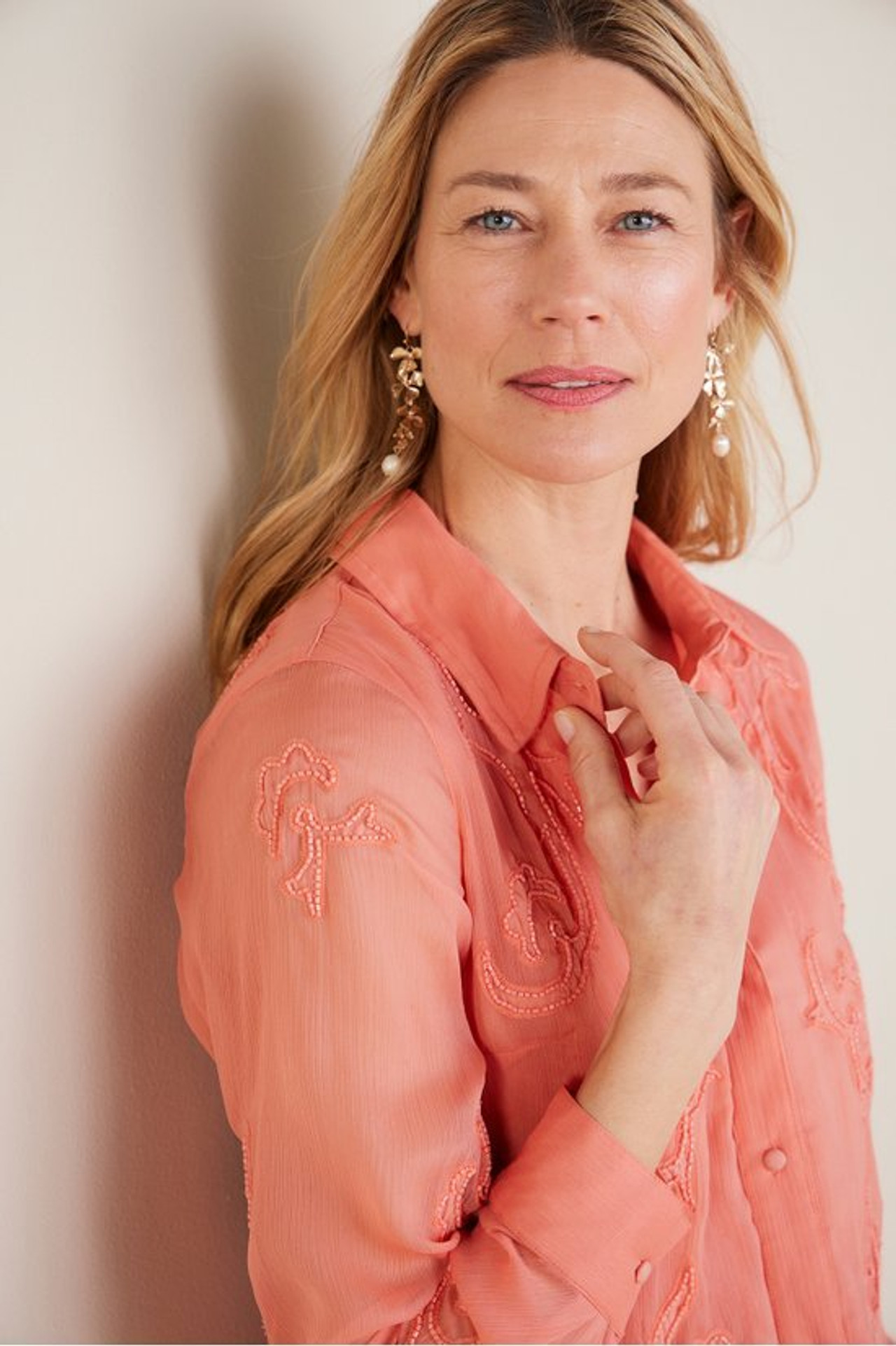 Savannah Embellished Tunic - Soft Surroundings Outlet