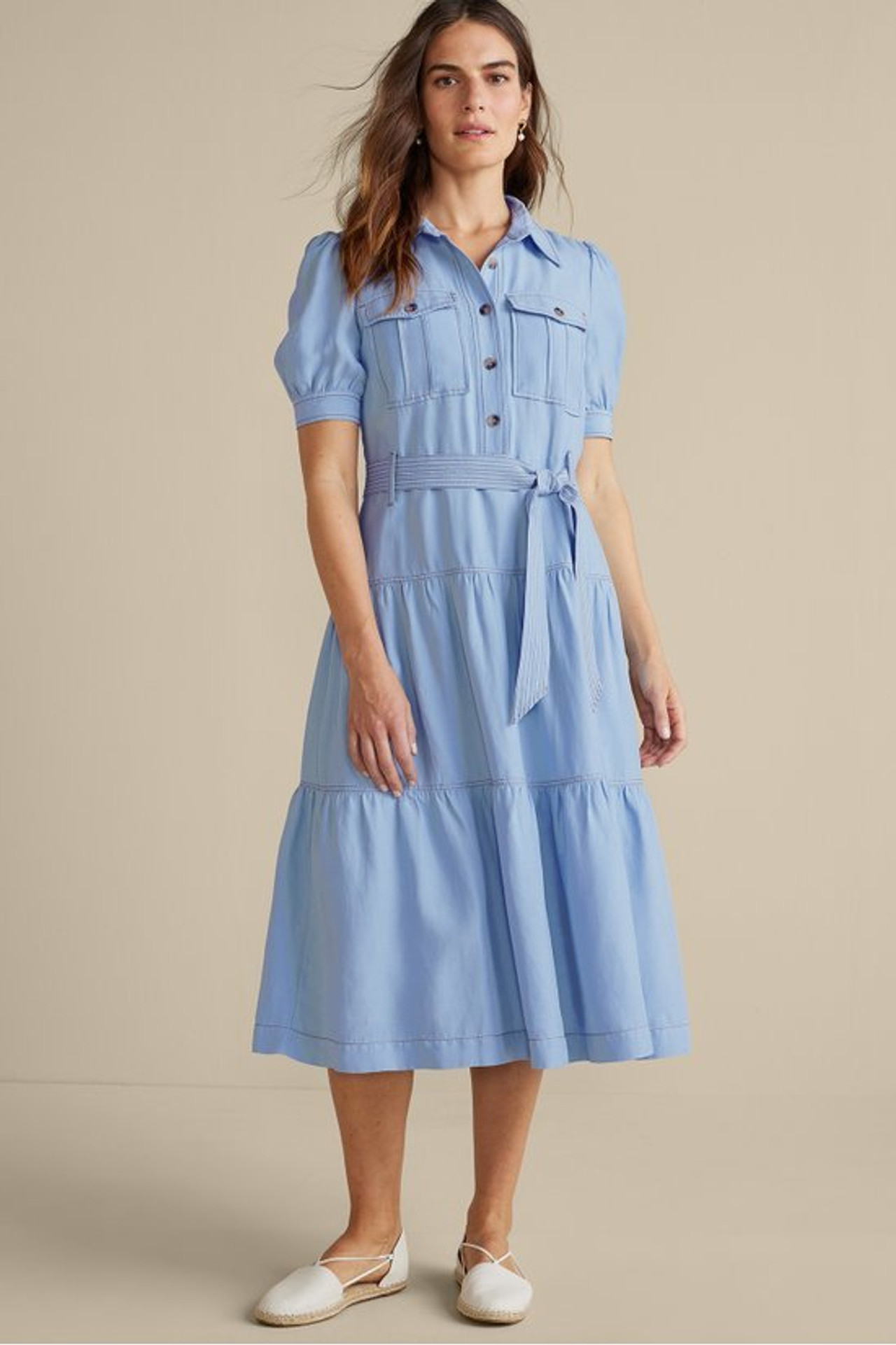 Tenley Midi Dress - Soft Surroundings Outlet